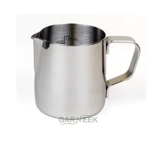 شیرجوش و پیچر 130 میلی لیتر استیل مدرج